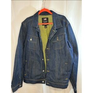 Y2K  Rugged Casual Polo Jeans Ralph Lauren XL Heavy Denim Trucker Jean Jacket